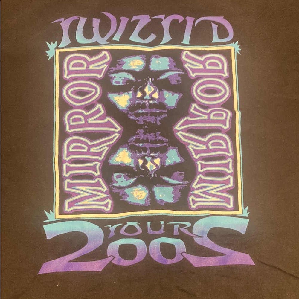 Twiztid Mirror Mirror 2002 Tour vintage tee